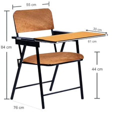 Spacecrafts Folding Study Chair with Writing Pad | Home Tuition Desk Chair