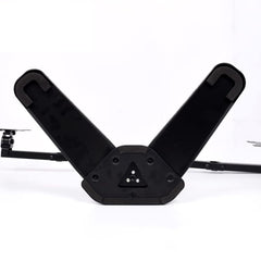 SYGA Monitor Stand Arm Desk Mount Fully Height Adjustable Bracket with C-Clamp & Gronment-Ergonomic 180 Tilt Suitable for Max 27 Inch TV and Monitor Screen (Dual Monitor Stand Base Stand)