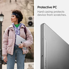Spigen for MacBook Pro 14 Inch Case M5/Pro/Max (2026) M4/M3/M2/M1/Pro/Max (2025-2021) A3112 A3185 A3401 A2918 A2992 A2779 A2442, Thin Fit Transparent Protective Hard Shell Case, Crystal Clear