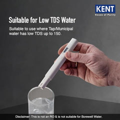 KENT Ultra Storage UV Water Purifier | Inline UV+UF Water Purification | Wall Mountable | 8L Storage | 60 L/hr Output | White