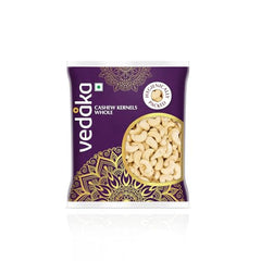 Amazon Brand - Vedaka Whole Cashews | 1 Kg | Grade W320 Kaju Nuts | Gluten-Free & Plant Based Protein | Firm Texture, Rich Taste | Healthy Snack