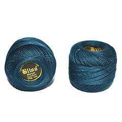 Dhruv Crafts Crochet Cotton Thread Yarn for Cross Stitch, Knitting, Embroidery & Craft Projects, Mercer Crochet Thread Ball, Shade B25 Red, 20 Gram, 0.5 MM Thickness, Sewing & DIY Supplies