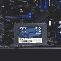 Patriot Memory P210 512GB Internal SSD SATA 3 2.5 Solid State Drive P210S512G25