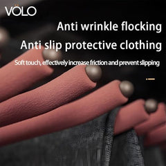 VOLO Pull Out Ironing Board | Retractable 180 Degree Swivel Foldable Ironing Station | Slide-Out Wardrobe Iron Board with Heat Resistant Cover | Space Saving Closet Organizer | Grey