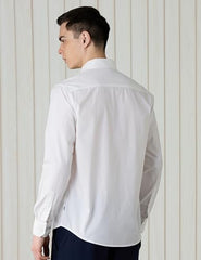 Amazon Brand - Symbol Men's Pack of 2 Cotton Casual Shirt| Regular Fit | Plain | Full Sleeve | Available in Plus Sizes