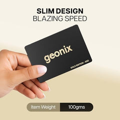 GEONIX 256GB 2.5-Inch SATA III Internal SSD, 6Gb/s Solid State Drive, Up to 570MB/s Read & 500MB/s Write Speed, SSD for PC & Laptop, 5-Year Warranty