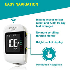 Accu-Chek Instant Meter with 10 strips + Accu-Chek Instant 50 Strips