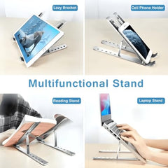 STAR WORK Single Monitor Desk Mount for 13–34” Inch Screens, Heavy Duty Adjustable VESA Monitor Arm with C-Clamp & Grommet Base | Full Motion Tilt & Swivel Rotation (Purple Arm Stand)