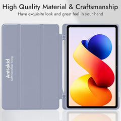 Robustrion Cover for Redmi Pad 2 Pro 12.1 inch Cover Case with Pencil Holder, Trifold Cover Case for Redmi Pad 2 Pro 5G Tablet Cover [Auto Sleep Wake Support] - Black