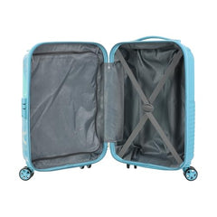 Kamiliant by American Tourister ATHER | Printed Trolley Bag Set of 3 (55+68+79 cms) for Travel|Hard Case Polypropylene (PP) Suitcase|360° 8-Wheel Spinner Luggage Trolley|Combination Lock | Black