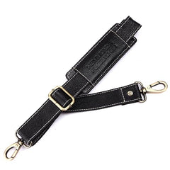 HAMMONDS FLYCATCHER Genuine Leather Bag Strap – Adjustable Shoulder Replacement for Stylish Bags - Matching Stitch - Brown
