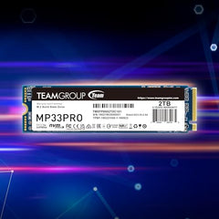 TeamGroup MP33 256GB Nvme M.2 2280 Pcie Gen 3 Gaming SSD, 3D NAND TLC, SLC Cache, Internal Solid State Drive, Speed Up to 1600/1000 MB/s, High Performance, Low Latency, ECC Function, for PC & Laptop