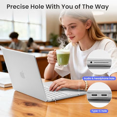 BlueSwan Flexible Case for MacBook Air 13 inch, M5 M4 M3 M2 2026-2022