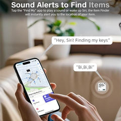 Verilux Air Item Finder Bluetooth Tracker Compatible with Find My, White