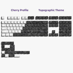dagaladoo Cute PBT keycaps,Coffee Cat, XDA Profile Keyboard Keycaps