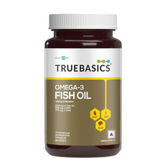 TrueBasics Advanced Multivitamin,60 Tablets + Omega 3 Fish Oil,60 Capsules