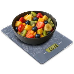HomeBasic Digital Kitchen Weighing Scale 5kg | Food Weighing Machine, Weight Scale for Food, ±1g Accuracy, Multi-Units (g/oz/lb/ml), Tare Function, Waterproof Platform for Cooking, Baking & Diet