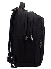 COSMUS Medium Size Multipurpose Laptop Backpack Bag Madison 33L Waterproof Bag With Laptop Compartment (Black)