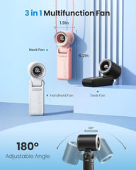 Gaiatop Portable Handheld Turbo Fan