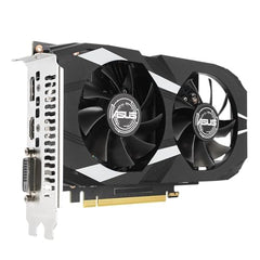ASUS Dual NVIDIA Geforce RTX 3050 6GB OC Edition Gaming Graphics Card-pci_e_x16 4.0, 6GB GDDR6 Memory, HDMI 2.1, Displayport 1.4A, 2-Slot Design, Axial-Tech Fan Design, 0Db Technology, Steel Bracket