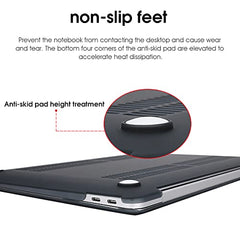 ZORBES® Laptop Cover 13.3 Inch for MacBook Air M1 A2337 A2179 A1932 Mac Book Air 13 Inch Case Compatible with Apple 2020 2019 2018 Release Waterproof Clear Plastic Hard Shell Case Cover Protector