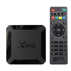 TECHDASH X96Q Mini PC Box with Allwinner H313 Quad-Core, 2GB RAM, 16GB Storage, HDMI Output, Dual USB, TF Card Slot, WiFi | Android 10 Based Android PC Box