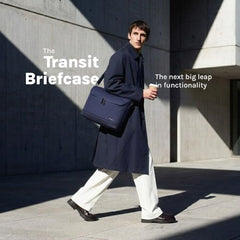 MOKOBARA Transit Briefcase 15.6 Inch Laptop Bag 15L Office Use Black