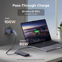 UGREEN 10Gbps USB C Hub 8 in 1 with 4K@60Hz HDMI, 170MB/s SD/TF Card Reader