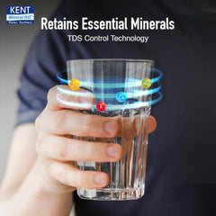 KENT Grand Plus Alkaline + Copper RO Water Purifier | RO+UV+UF+Alkaline+Copper+TDS Control+UV in Tank|ISI Marked| Auto Flush Feature|9L Tank|20 LP/Hr |Ideal For Borewell/Tanker/Municipal Water | White