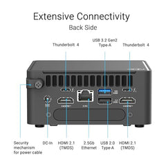 ASUS NUC 15 Pro Barebone Kit | Agent Computer, DIY Mini PC, 3Y Warranty