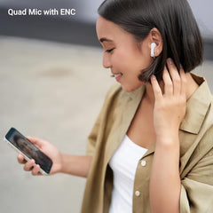 Zebronics Sound Bomb 7 Bluetooth TWS in Ear Earbuds with 60H Playtime, ENC Mic, Rapid Charge, Upto 50ms Gaming Mode, Flash Connect, Voice Assistant, Smooth Touch Control, BT v5.2, Type C (Blue)