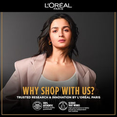 L'Oreal Paris Hyaluron Moisture Shampoo Refill - Hyaluronic Acid, 500ml | 500ml refill for dry, dehydrated hair. Provides 72 hours hydration, leaving hair soft, shiny, & bouncy. Ideal for daily wash.
