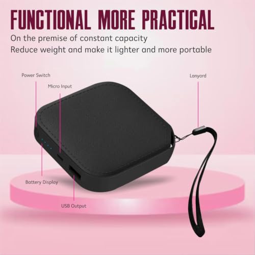 10000 mAh 15 W Compact Pocket Size Power Bank (Black, Lithium-ion) Black | Lithium-ion Battery, Fast Charging 15W, Portable Design, 10000 mAh Capacity, Pocket Size