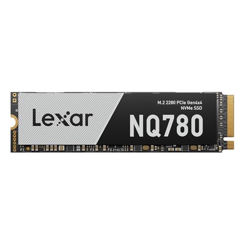 Lexar 8TB NM790 SSD PCIe Gen4 NVMe M.2 2280 Internal Solid State Drive, Up to 7000/6200 MB/s Read/Write, Compatible with PS5, for Gamers and Creators, Black (LNM790X008T-RNNNU)