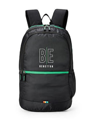 UNITED COLORS OF BENETTON Ming Polyester 25L Non 4 Compartment Laptop Backpack For Unisex - Beige