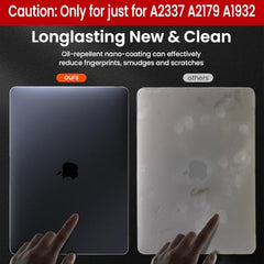 ZORBES® Laptop Cover 13.3 Inch for MacBook Air M1 A2337 A2179 A1932 Mac Book Air 13 Inch Case Compatible with Apple 2020 2019 2018 Release Waterproof Clear Plastic Hard Shell Case Cover Protector