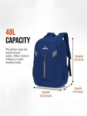 Lunar's Bingo - 48 L Laptop Bags | Laptop backpack for men | Laptop bag 15.6 inch | School bags | College bag for boys | Office backpack for men | Travel backpack with 1 Year Warranty