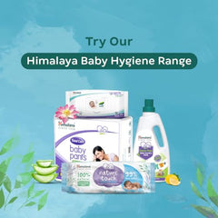 Himalaya Nature Touch Water Wipes for Baby's Sensitive Skin | 72NxPack of 3 | With Organic Coconut Oil | 99% Pure Water | 100% Plant-Based Biodegradable Wipes