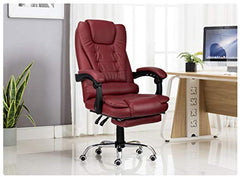 Kepler Brooks Italia Premium Leatherette Office Chair for Work | 3-Years Warranty | Boss Chair for Office, Ergonomic Executive Chair, Cushioned Arms & Seat, Leg Rest, Heavy Duty Metal Base (Black)
