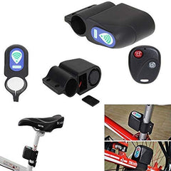 SYGA Wireless Remote Control Bike Bicycle Alarm Siren Shock Vibration Sensor Cycling Lock Anti-Theft Guard