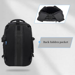 F Gear Blackhawk Black 40L Laptop Backpack, USB Port, Fits 18-inch Laptop