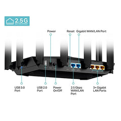 TP-Link Archer AX23 AX1800 Dual-Band Wi-Fi 6 Router (1800 Mbps Speed Gigabit Wireless | Beamforming OFDMA | Next-Gen Platform Dual-Core CPU | One Mesh Easy Setup) Black