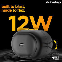 Dubstep Pop 600 Wireless Speaker, 15 Hrs Playtime, 52mm Driver, TWS Pairing, 6W Output Bluetooth Speakers (Grey)