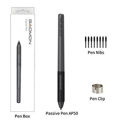 GAOMON ArtPaint AP50 Battery-Free Stylus with 8192 Levels Pen Pressure Only Suitable for GAMON PD1161/PD1561 /PD156 Pro Pen Display