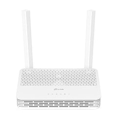 TP-Link XC220-G3V AC1200 Wireless 4 Gigabit Port, 1 VOIP Port, XPON Wireless Router (Black, Dual Band) with 2 External Dual Band Antennas, Easy Remote Management
