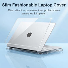 Verilux MacBook Neo Case Compatible A3404 13 Inch Transparent Hard Shell