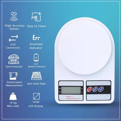 Weighing scale, Weight Machine for Kitchen, Kitchen Weighing Scale,SF-400 Weight Machine for Shop, Food Weighing Scale, Multipurpose Portable Electronic Digital Weighing Scale