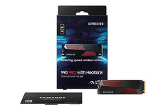 Samsung 990 PRO SSD 2TB PCIe 4.0 M.2 Internal SSD, Seq. Read Speeds Up to 7,450 MB/s for High End Computing, Gaming, Video Editing and Heavy Duty Workstations, MZ-V9P2T0BW