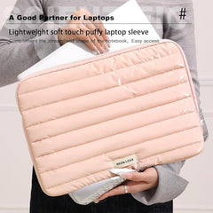 House of Quirk Laptop Sleeve Bag 13-14 Inch | Fashion Waterproof Soft Laptop Sleeve Case for Women & Girls | Lightweight Protective Computer Bag for Office, School & Travel (Purple)