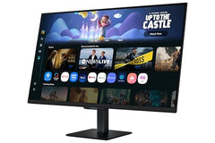 Samsung 27" M5 Smart Monitor with Smart TV Experience (Smartchoice) |FHD 1920 x 1080| Screen Mirroring | IPS Pane l TV Plus| Speakers | Adaptive Sound | Wi-Fi | HDMI |Bluetooth| LS27FM500EWXXL | Black
